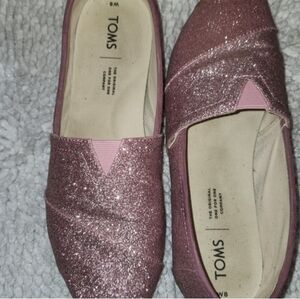 TOMS Women's Sparkling Rose Flats